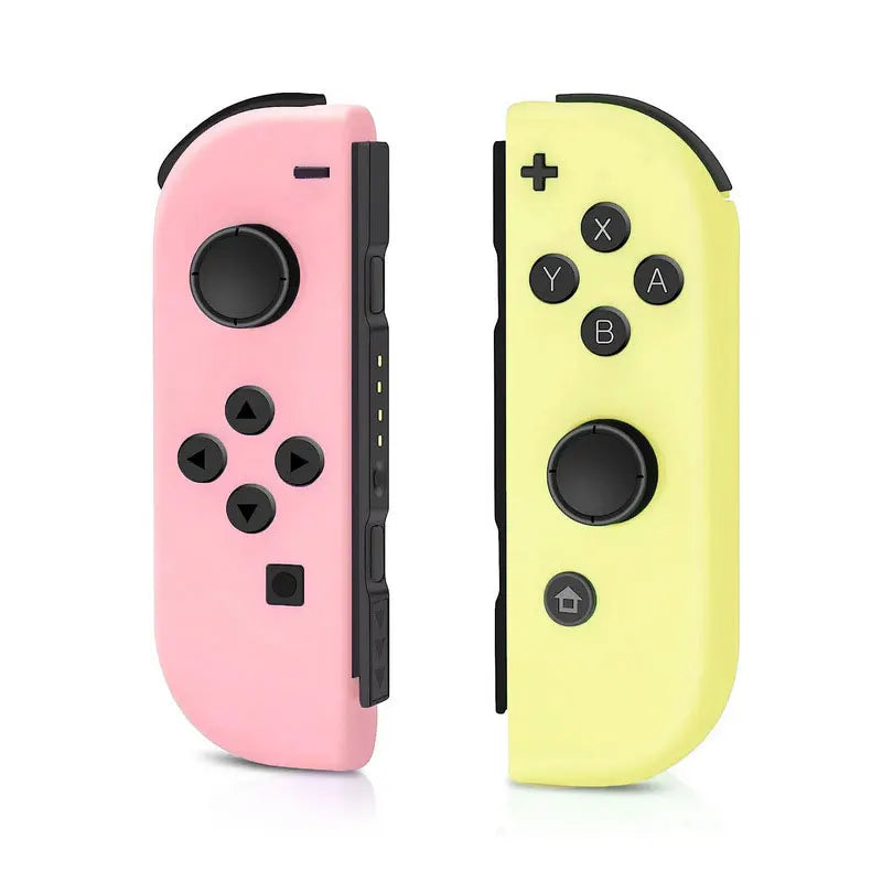 For NS Switch JoyConS Controller Gaming Controller with Hand Strap Bluetooth-Compatible Console Controller 3D Joystick