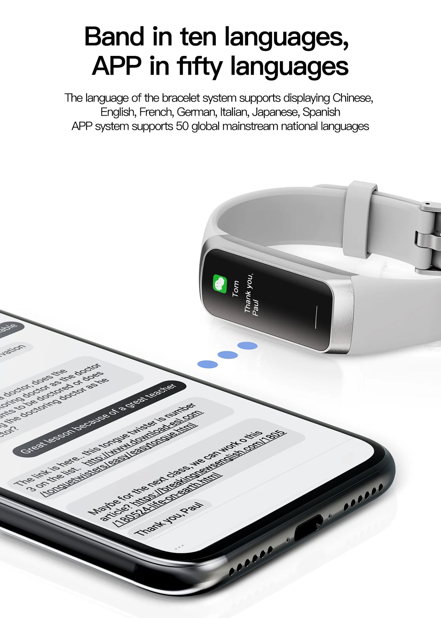 LIGE Amoled Smart Watch Smartwatch Band Women Heart Rate Blood Waterproof Connected Smart Bracelet Sport Fitness Tracker Watch
