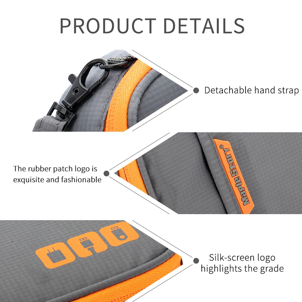 Travel Essentials Cable Organizer Bag - Small Charging Cord Storage, Charger, Cables, Cord Storage and Accessory Bag