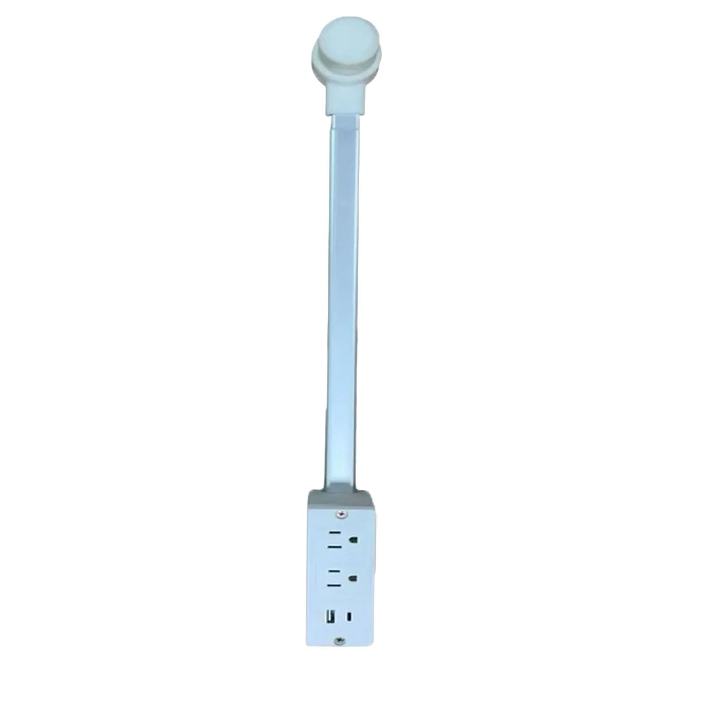 Power Outlet Extender Power Socket Expander 2xAC Sockets 1xUSB A 1xUSB C Plug and Play 180 Degree Rotatable Versatile for Sofa