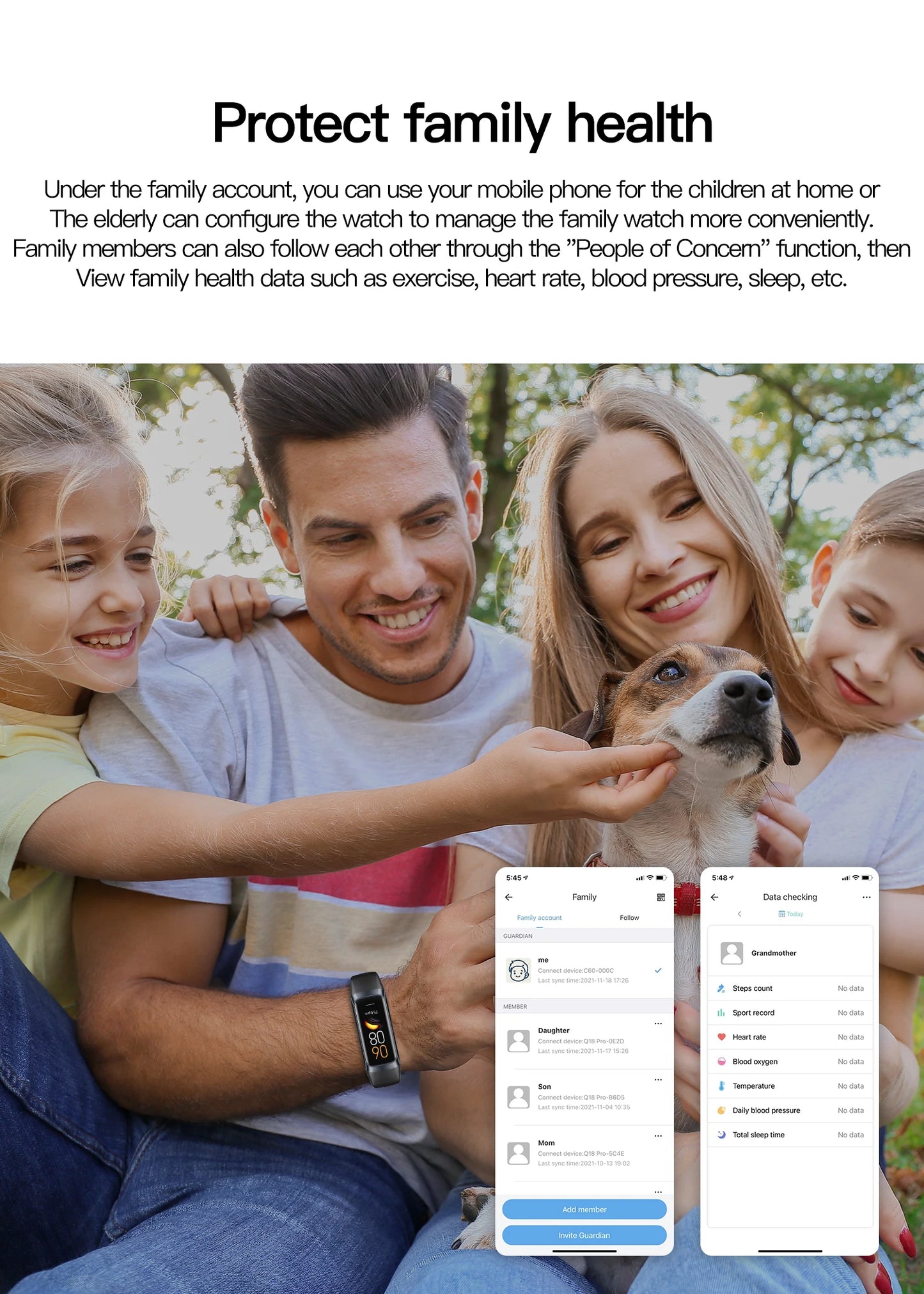 LIGE Amoled Smart Watch Smartwatch Band Women Heart Rate Blood Waterproof Connected Smart Bracelet Sport Fitness Tracker Watch