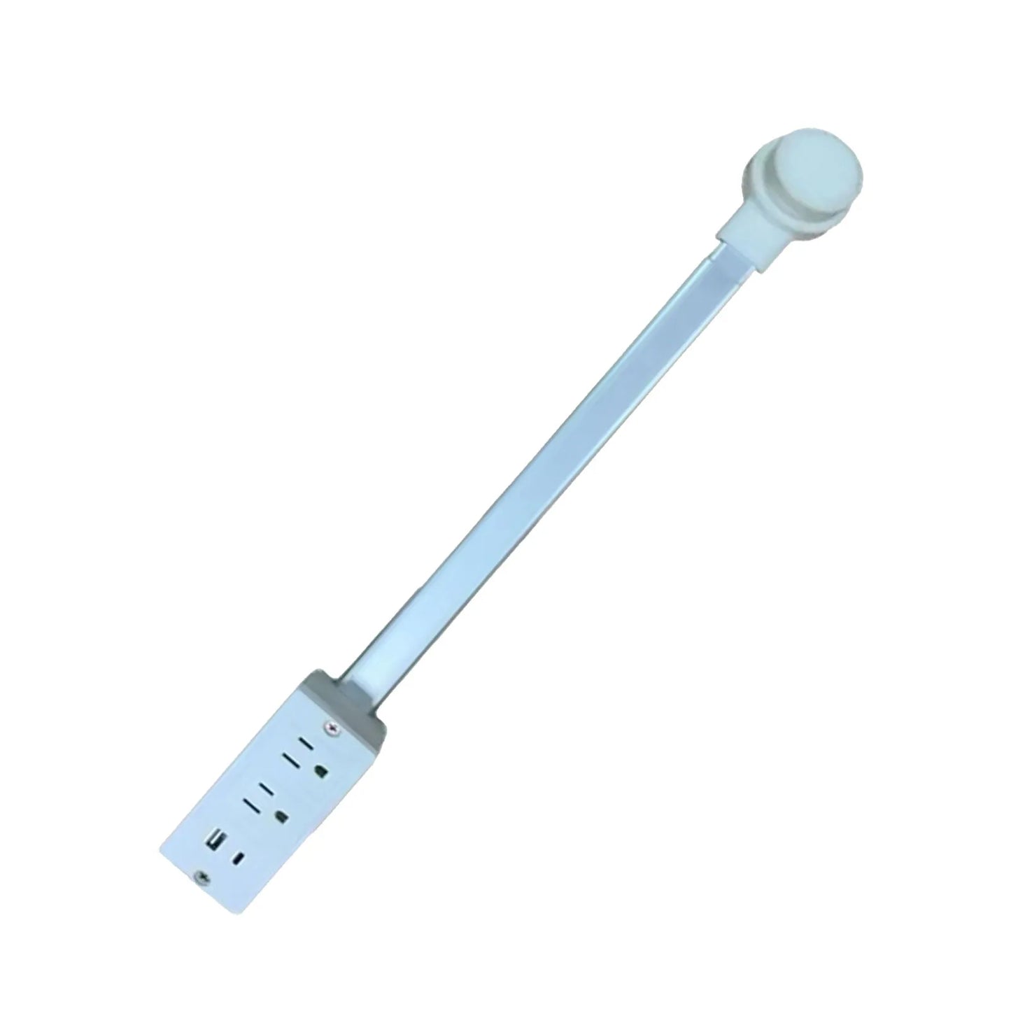 Power Outlet Extender Power Socket Expander 2xAC Sockets 1xUSB A 1xUSB C Plug and Play 180 Degree Rotatable Versatile for Sofa