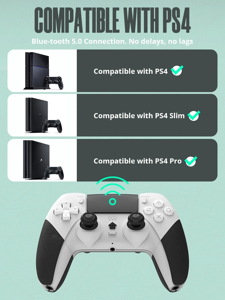 Bluetooth Wireless Controller For PS4 Controller Gamepad For PC Joystick For PS4/PS4 Pro/PS4 Slim Game Console