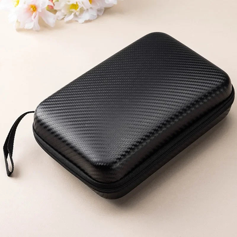 Portable EVA Phone Charger Shaver U Disk Zipper Bag Protection Case Hard Disk Data Cable Headphone Storage Pocket Pouch