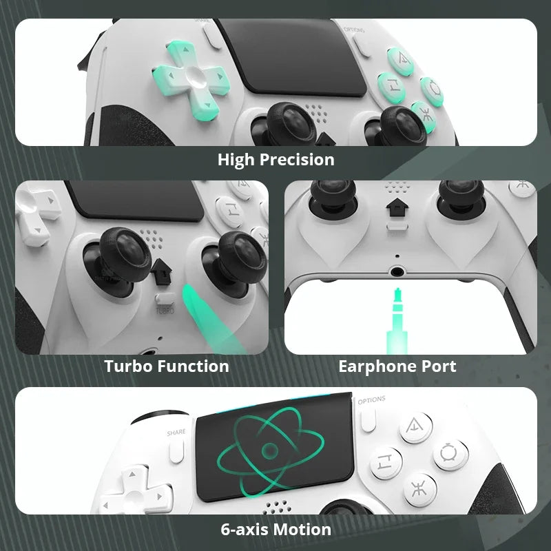 Bluetooth Wireless Controller For PS4 Controller Gamepad For PC Joystick For PS4/PS4 Pro/PS4 Slim Game Console