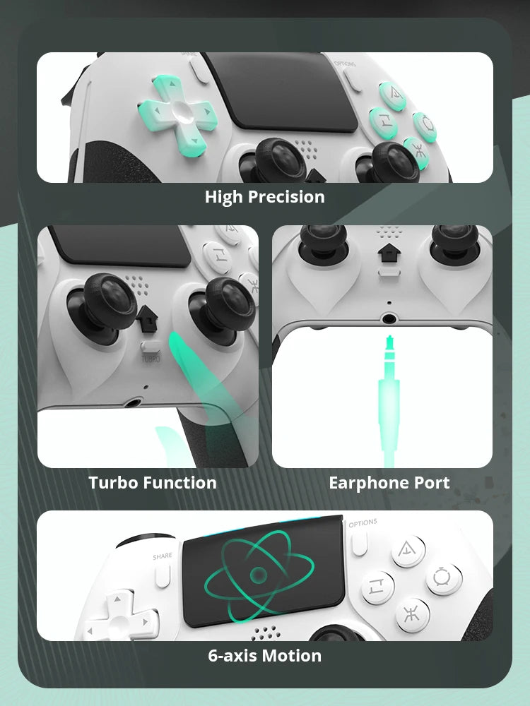 Bluetooth Wireless Controller For PS4 Controller Gamepad For PC Joystick For PS4/PS4 Pro/PS4 Slim Game Console