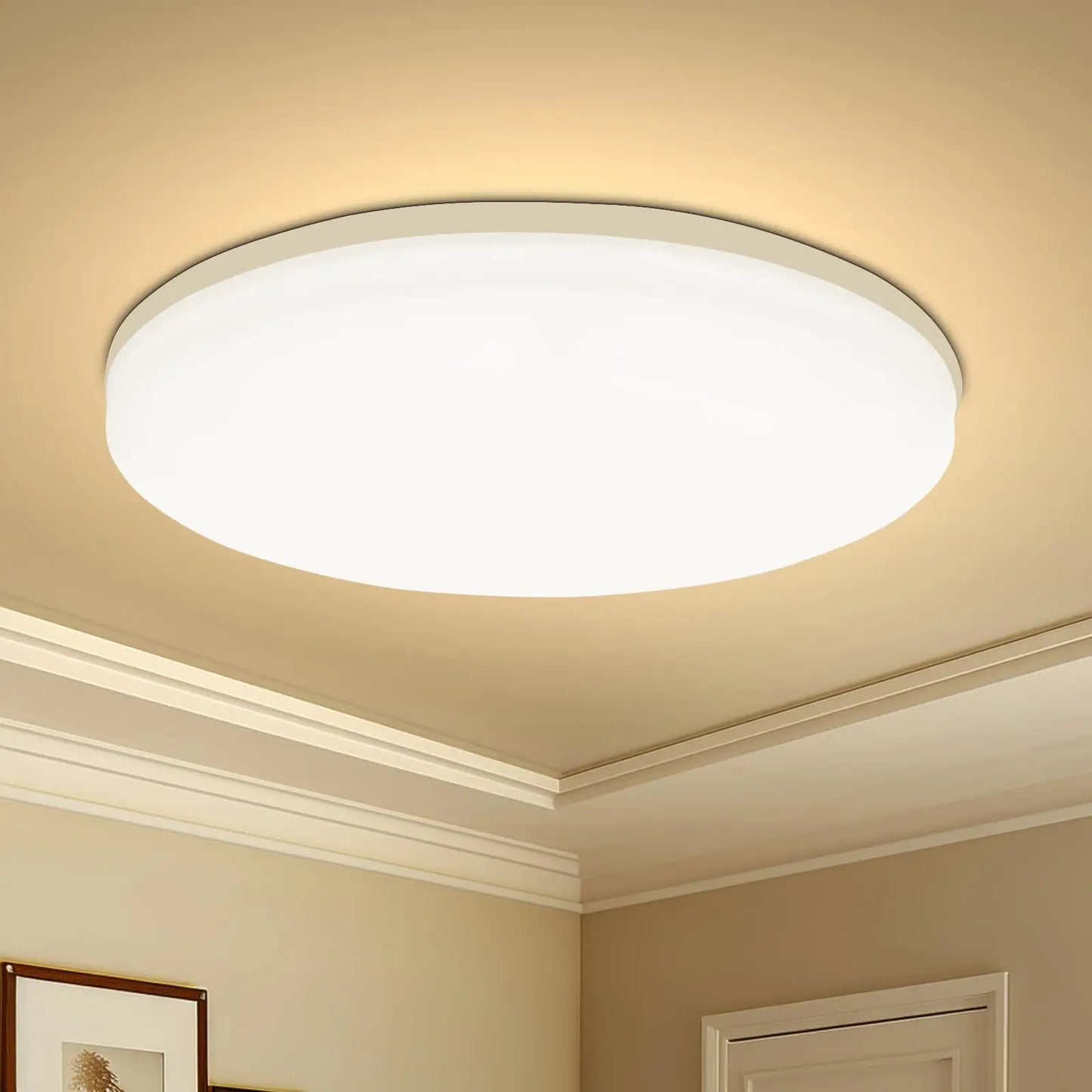 IRALAN Household LED Modern Style Ultra Thin Ceiling Light Bedroom Livingroom Study Light AC 90-260V Dining Room Lighting