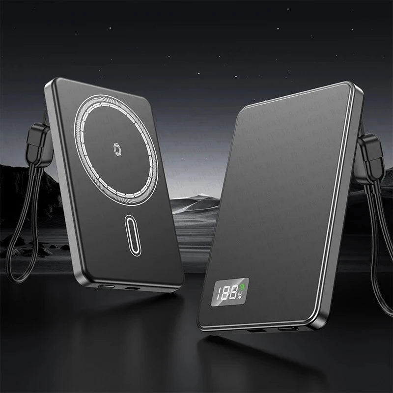 For Apple Magsafes Powerbank Magnetic Wireless Portable Charger External Battery Fast Charging For iPhone 16 15 14 13 12 Pro Max