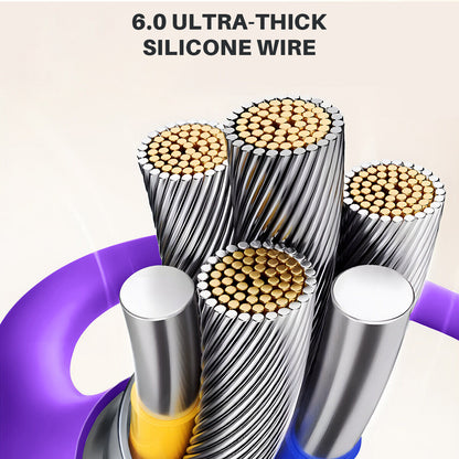 Revolutionary 4 in 1 USB C Cable: 240W Fast Charging & Data Sync with Multi-Silicone RGB Design