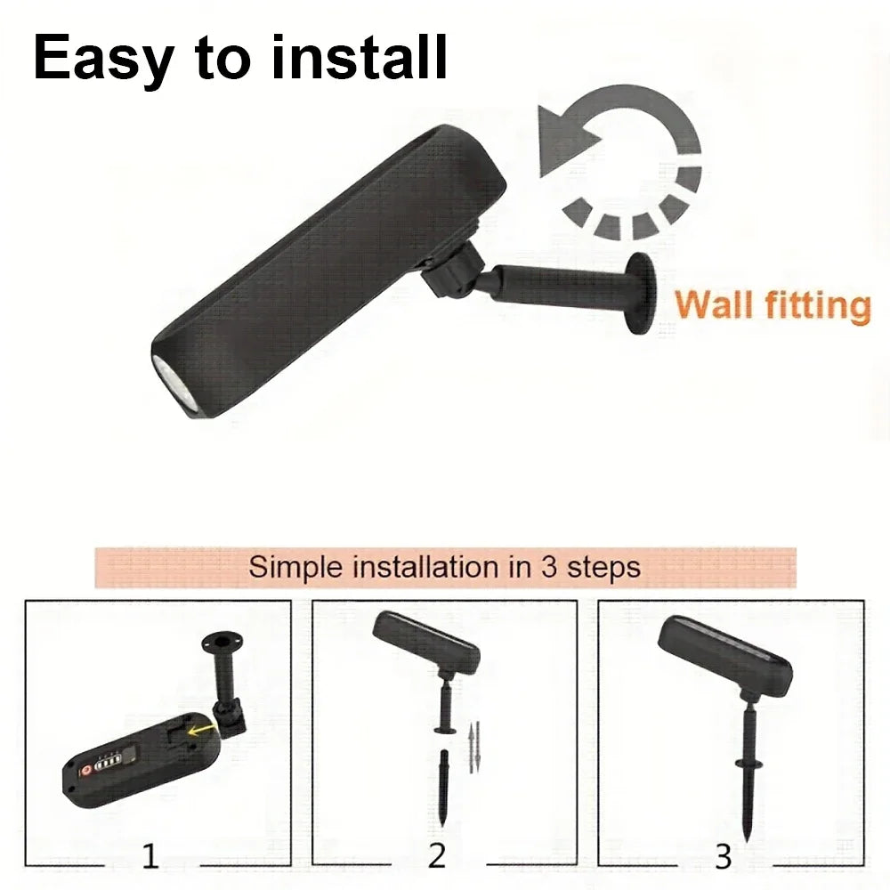 1/2PCS Solar LED Light Outdoor Solar Wall Light IP65 Green/Warm Garden Light Solar Spotlights Solar Uplights,Trees Pathway Yard