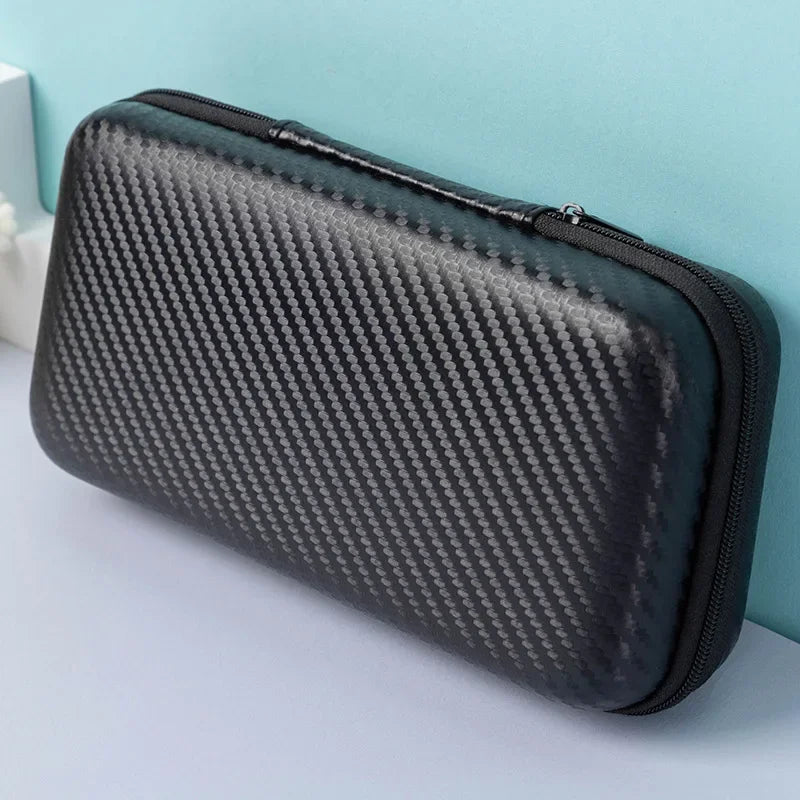 Portable EVA Phone Charger Shaver U Disk Zipper Bag Protection Case Hard Disk Data Cable Headphone Storage Pocket Pouch
