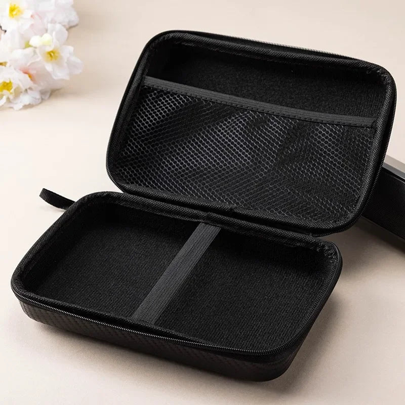 Portable EVA Phone Charger Shaver U Disk Zipper Bag Protection Case Hard Disk Data Cable Headphone Storage Pocket Pouch