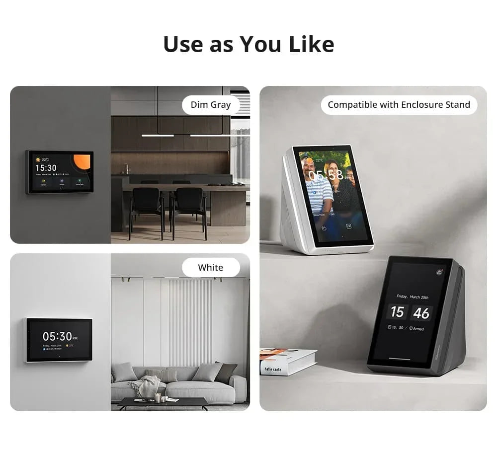 Sonoff Nspanel Pro 120 Smart Home Control Panel Ns Panel Sonoff Pro Thermostst Power Consumption Scene Support Sonoff Devices