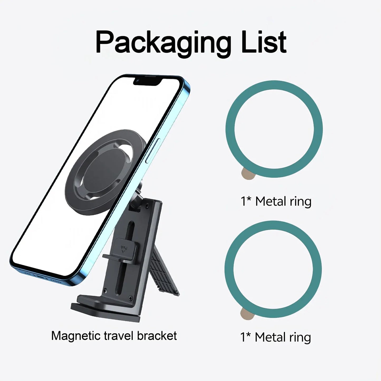 Experience Seamless Connectivity Anywhere: Magnetic Cell Phone Holder for Airplane Travel and Desktop Use
