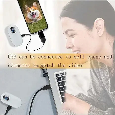 Pet Supplies Cat Dog Collar Camera Outdoor Exercise Camera Video Mini Body Camera