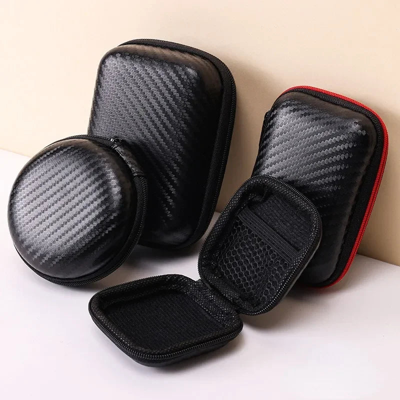 Portable EVA Phone Charger Shaver U Disk Zipper Bag Protection Case Hard Disk Data Cable Headphone Storage Pocket Pouch