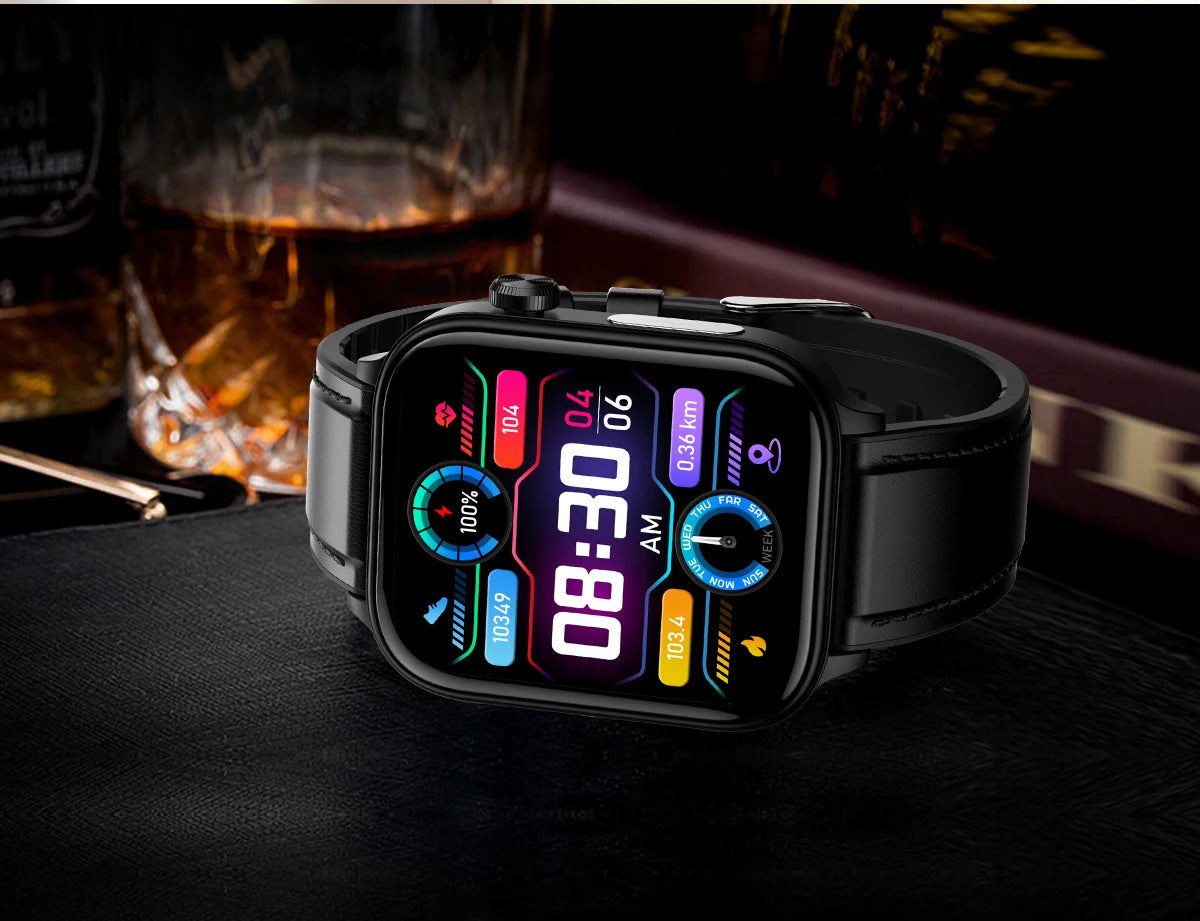 2025 New ECG+PPG Smart Watch Women Heart Rate Blood Lipid Uric Acid Women Menstrual Health Tracker Smartwatches For Android iOS