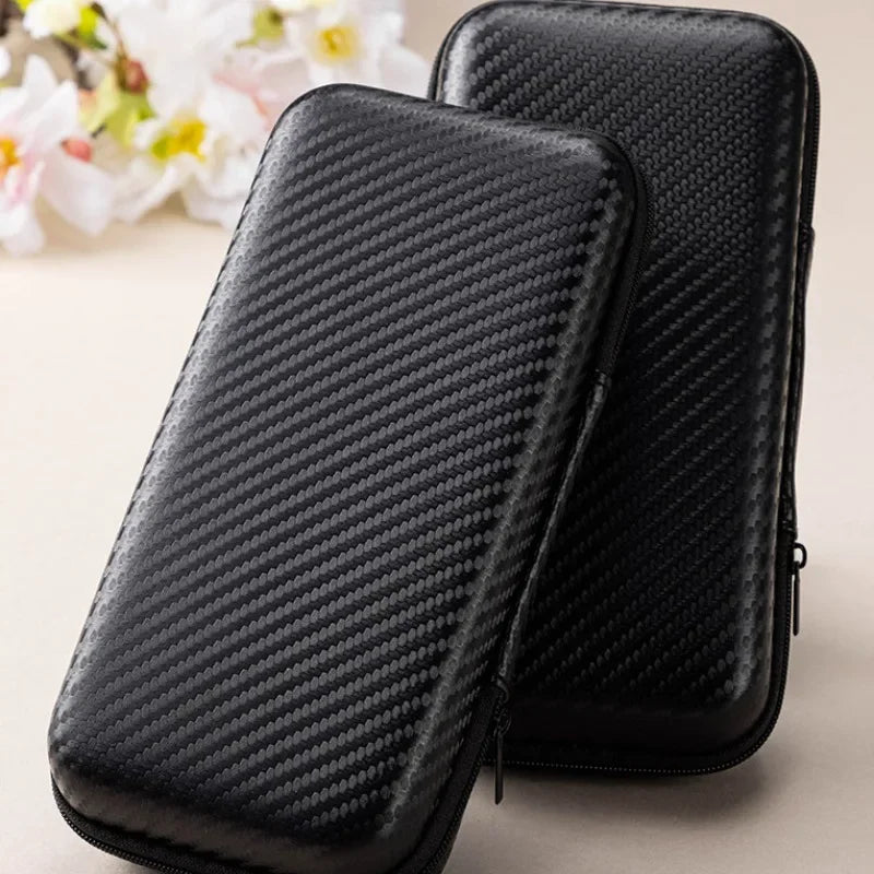 Portable EVA Phone Charger Shaver U Disk Zipper Bag Protection Case Hard Disk Data Cable Headphone Storage Pocket Pouch