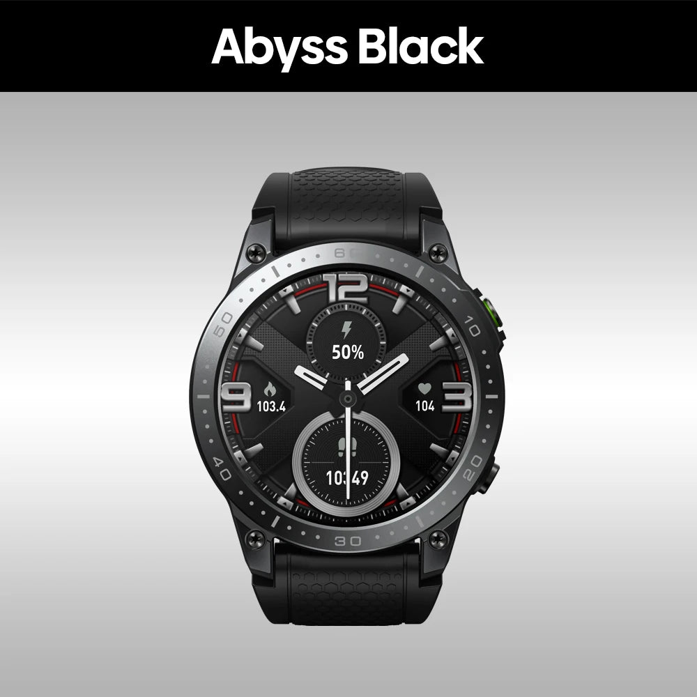 [New 2023] Zeblaze Ares 3 Pro Smart Watch Ultra HD AMOLED Display Voice Calling 100+ Sports Modes 24H Health Monitor Smartwatch