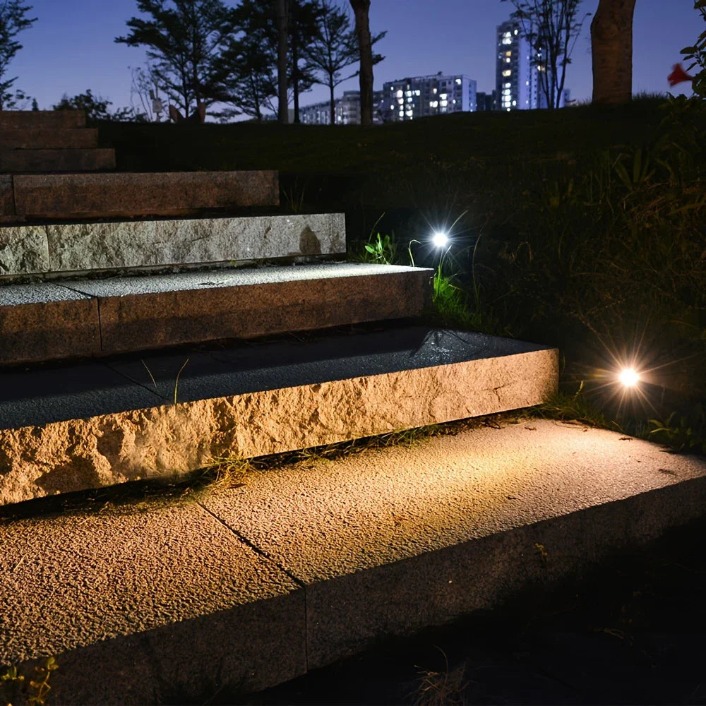 1/2PCS Solar LED Light Outdoor Solar Wall Light IP65 Green/Warm Garden Light Solar Spotlights Solar Uplights,Trees Pathway Yard