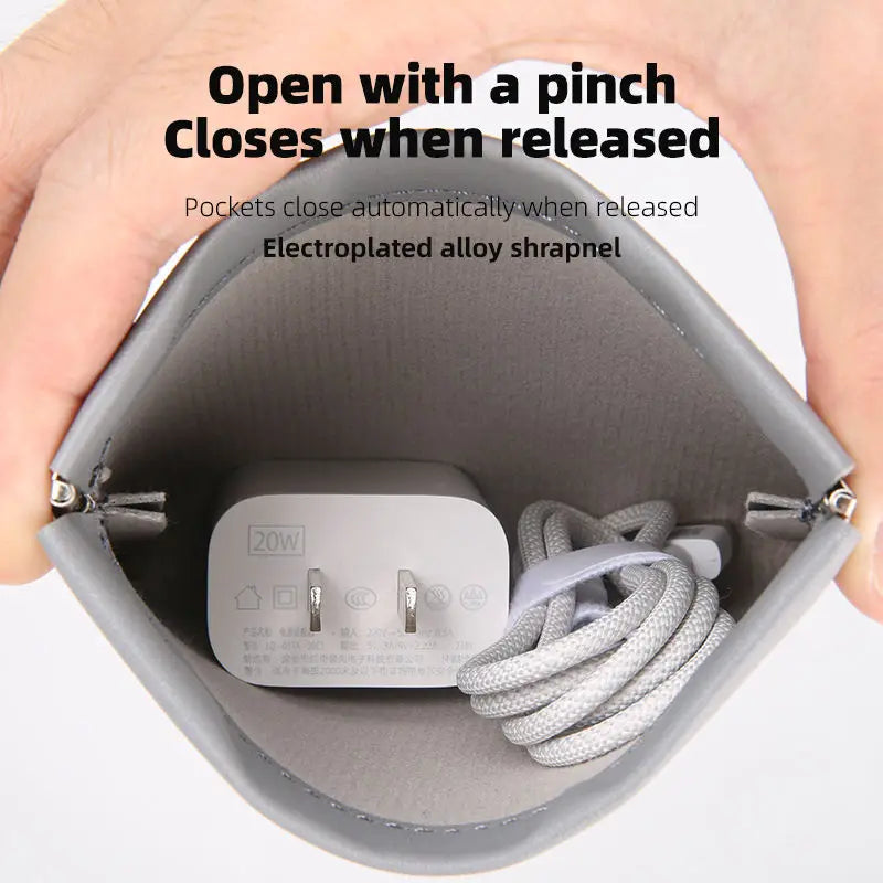 Mark Ryden Sundries Travel Storage Bag Charging Case for Earphone Package Portable Travel Cable Organizer Electronics Storage