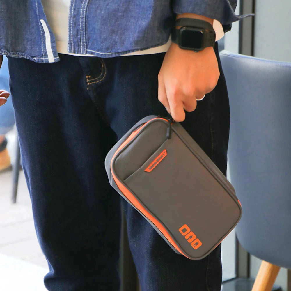 Travel Essentials Cable Organizer Bag - Small Charging Cord Storage, Charger, Cables, Cord Storage and Accessory Bag