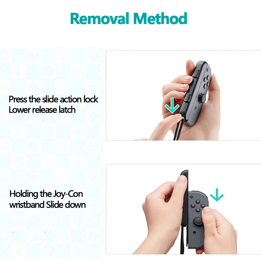 GAMINJA For Nintend Switch & OLED Gamepad Controller Gamepad Hand Rope Joy-con Wrist Strap Laptop Video Games Accessories