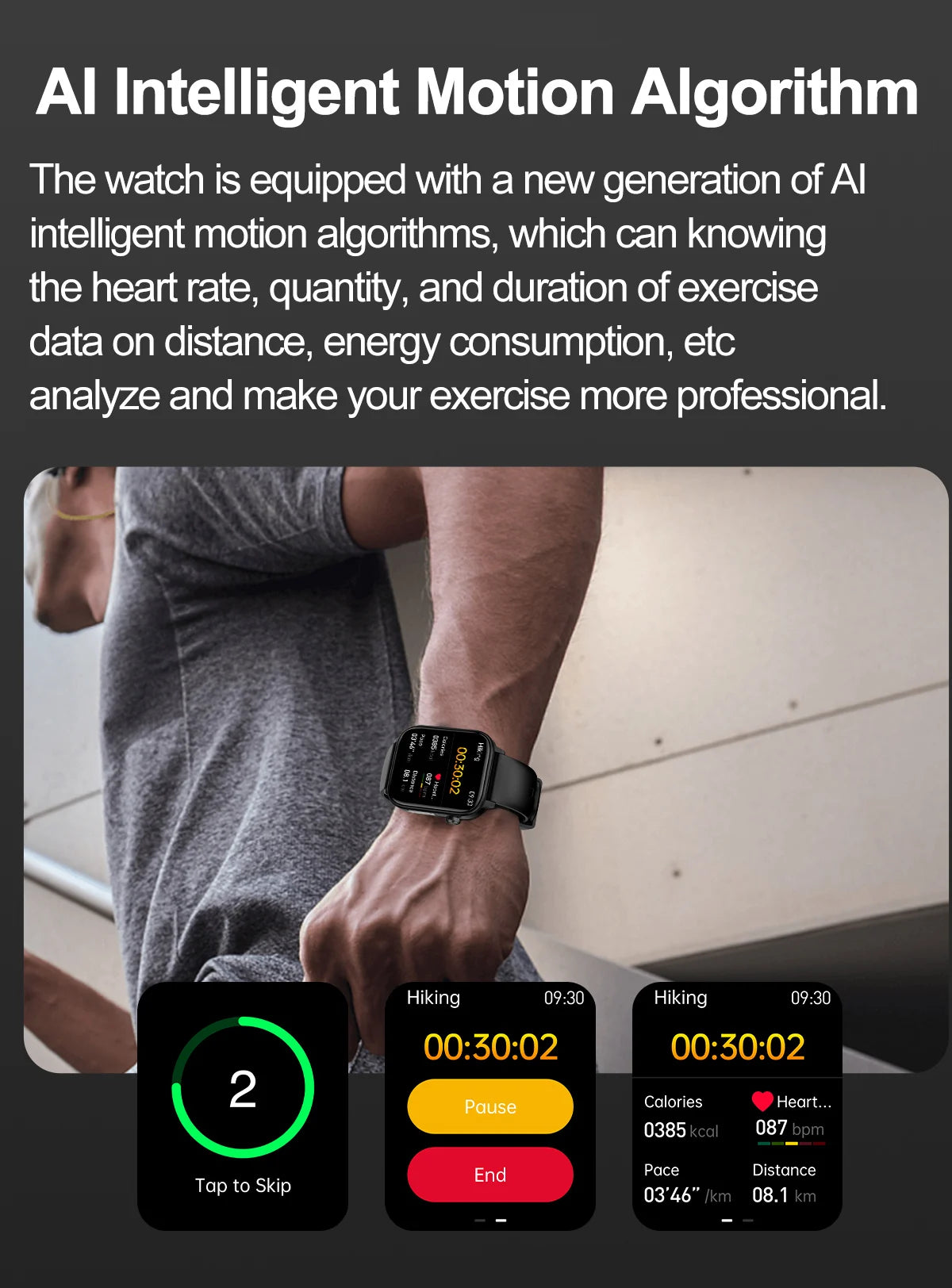 LIGE ECG+PPG Smart Watch Women Blood Lipid Uric Acid AI Diagnostic Detector Body Temperature Female Menstrual Health Tracker New