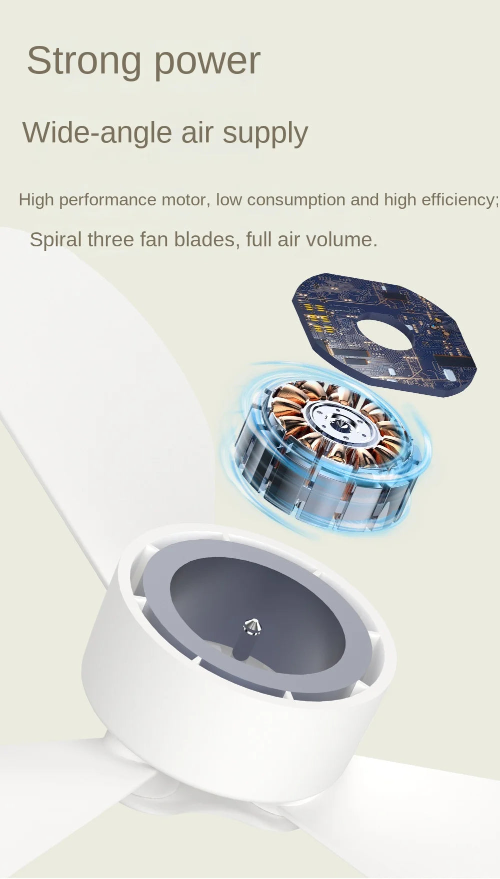 2025 NEW Portable Ceiling Fans Outdoor Camping Fan Tent Ventilator Cooler Rechargeable Electric Fan Remote Control LED Lighting