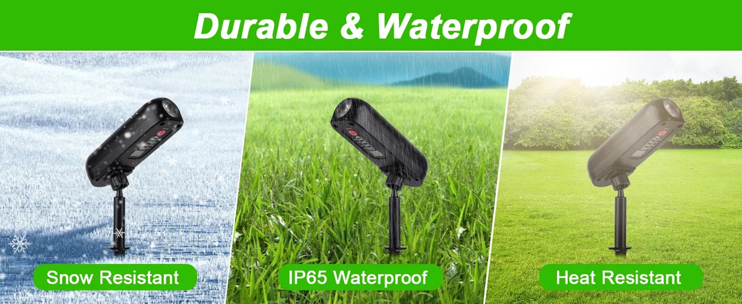 1/2PCS Solar LED Light Outdoor Solar Wall Light IP65 Green/Warm Garden Light Solar Spotlights Solar Uplights,Trees Pathway Yard