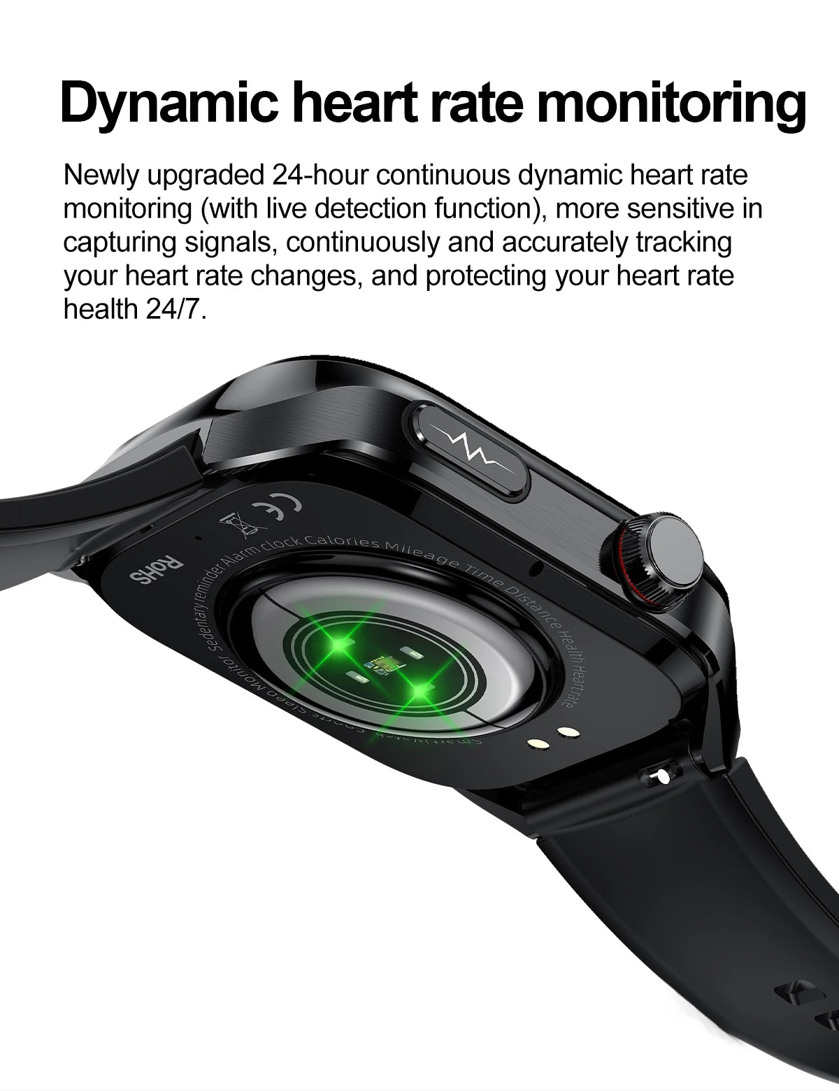2025 New AI Intelligent Diagnosis ECG+PPG Smartwatch Health Protection Blood Lipids Uric Acid Heart Rate BT Call Smart Watch Men
