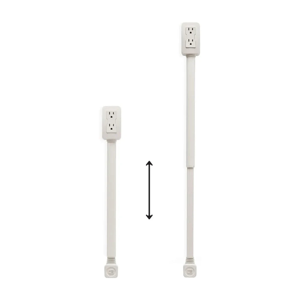 US Plug Outlet Power Extender 42 75cm Extension With USB Type C Fast Charging Port Sofa Bedside Table Extender Tools