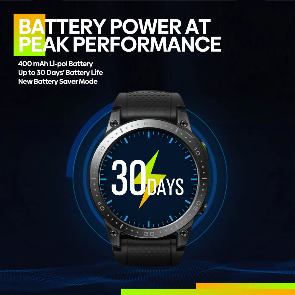 [New 2023] Zeblaze Ares 3 Pro Smart Watch Ultra HD AMOLED Display Voice Calling 100+ Sports Modes 24H Health Monitor Smartwatch