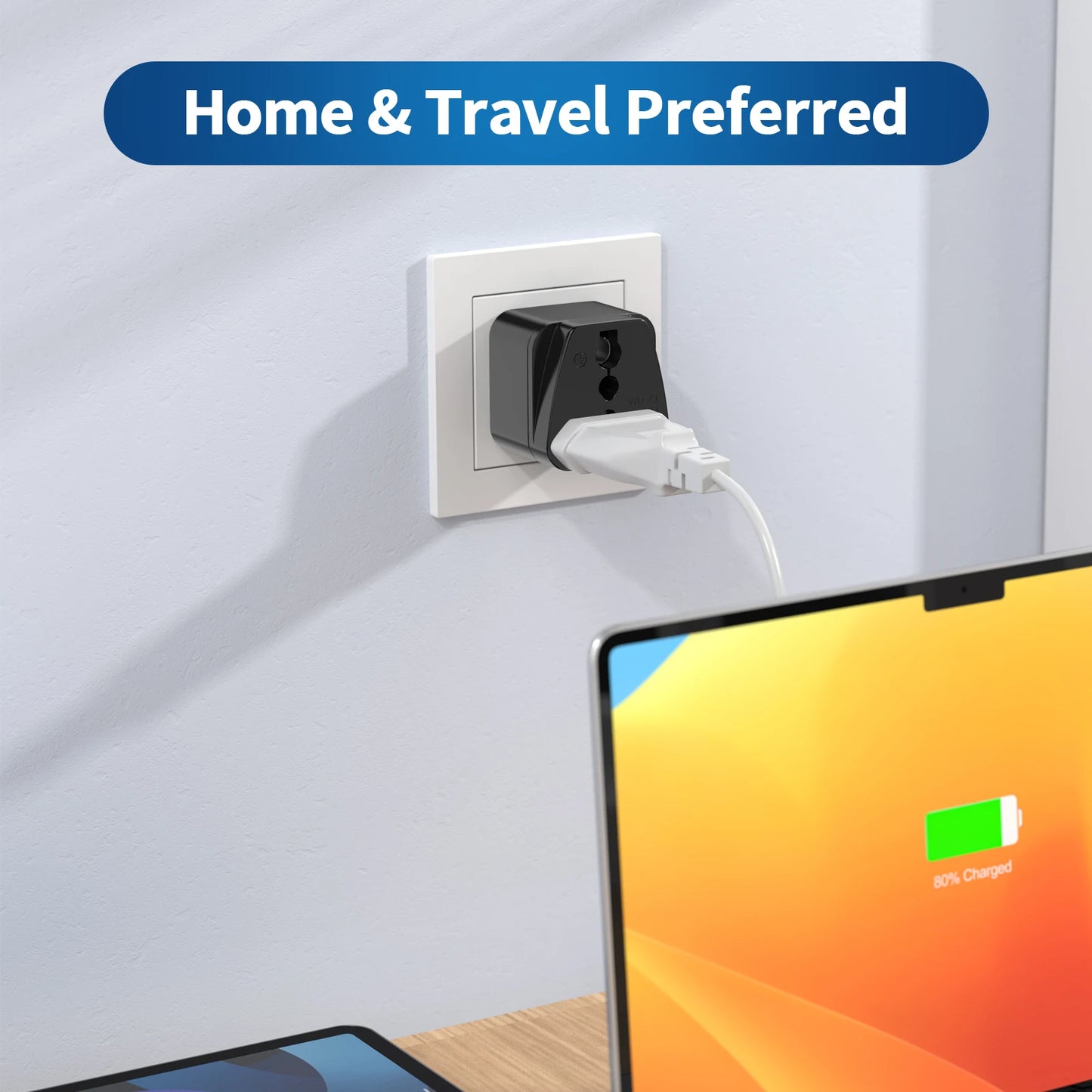 3PCS Universal Travel Adapter US CA UK EU to AU Australia Plug Converter Electrical Socket Power Wall Charger 250V 2500W