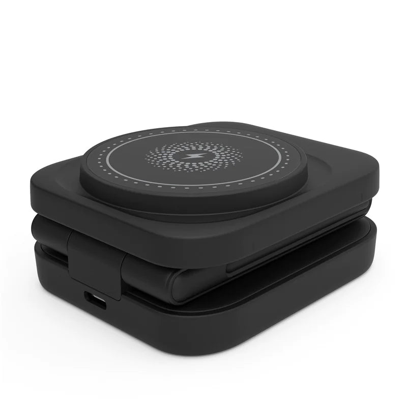 3-in-1 Foldable Wireless Charging Hub