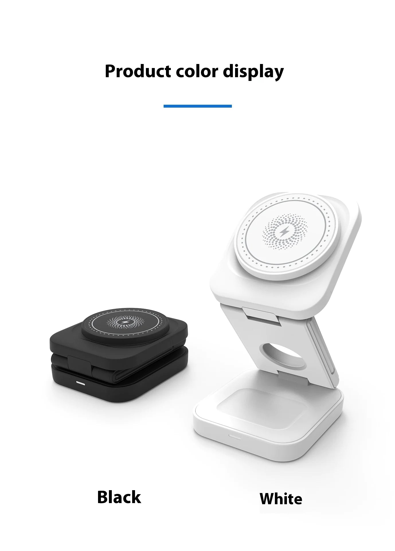3-in-1 Foldable Wireless Charging Hub